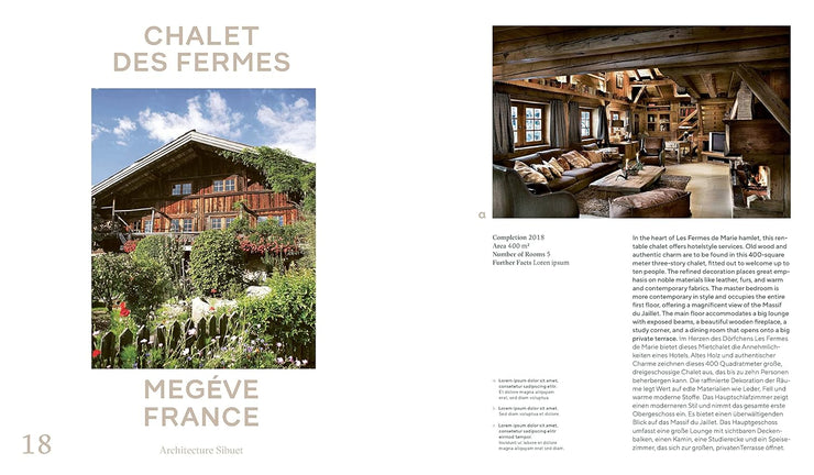 all about CHALETS: Contemporary Mountain Residences Book