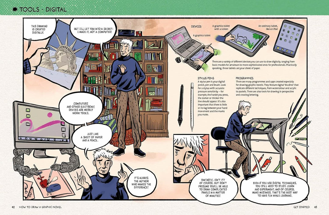 How to Draw a Graphic Novel Book