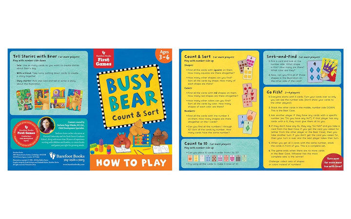 Busy Bear Count & Sort Game