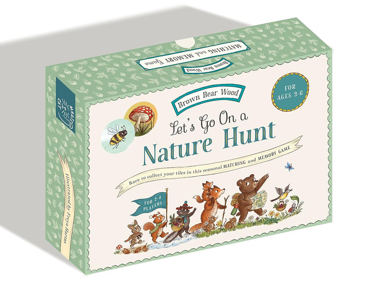Let's Go On a Nature Hunt: Matching and Memory Game Book