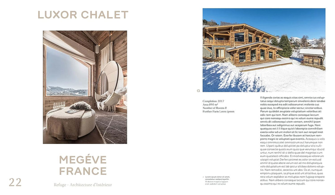 all about CHALETS: Contemporary Mountain Residences Book