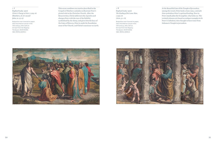 THE RAPHAEL COURT /ANGLAIS Book