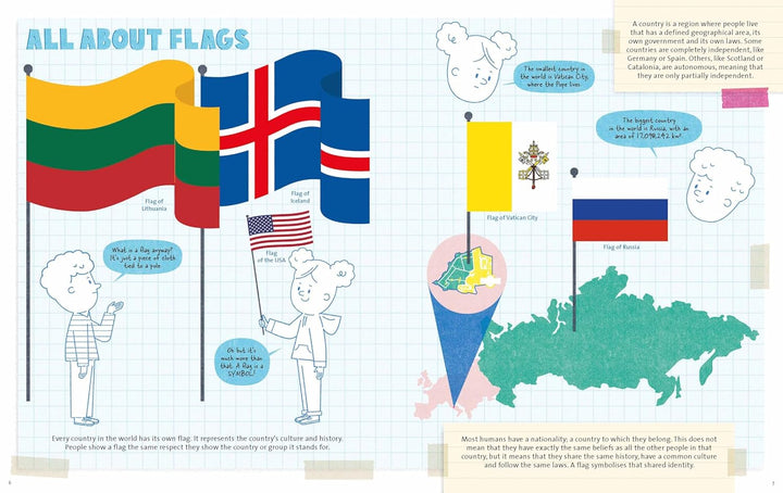 All About Flags Book