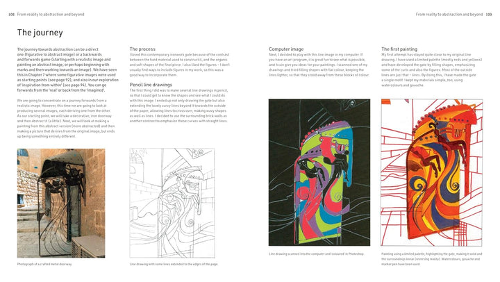 Beginner’s Guide to Making Abstract Art Book