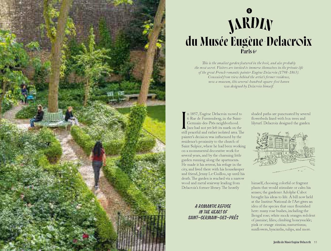 The Most Beautiful Gardens of Paris Book