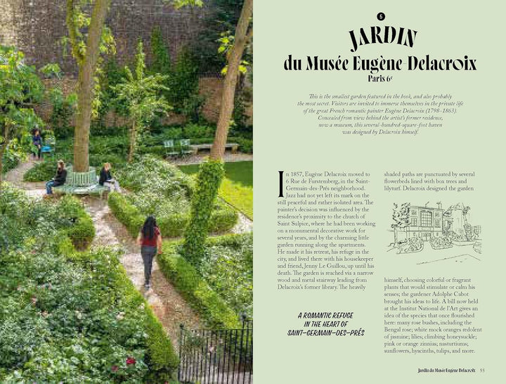The Most Beautiful Gardens of Paris Book