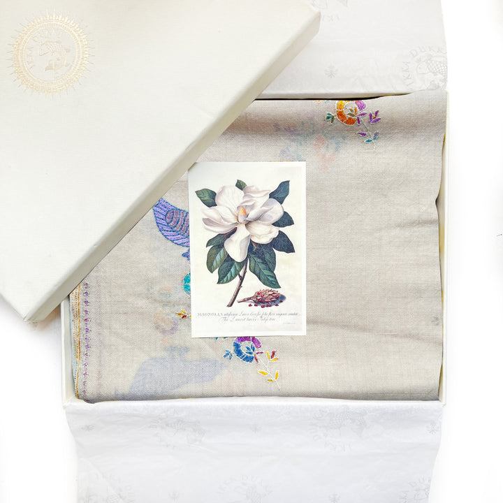 Pashmina Ibis Embroidered Stole