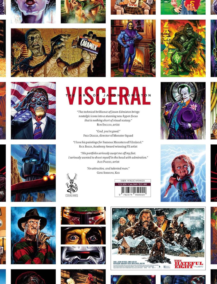 Visceral: The Art of Jason Edmiston Book