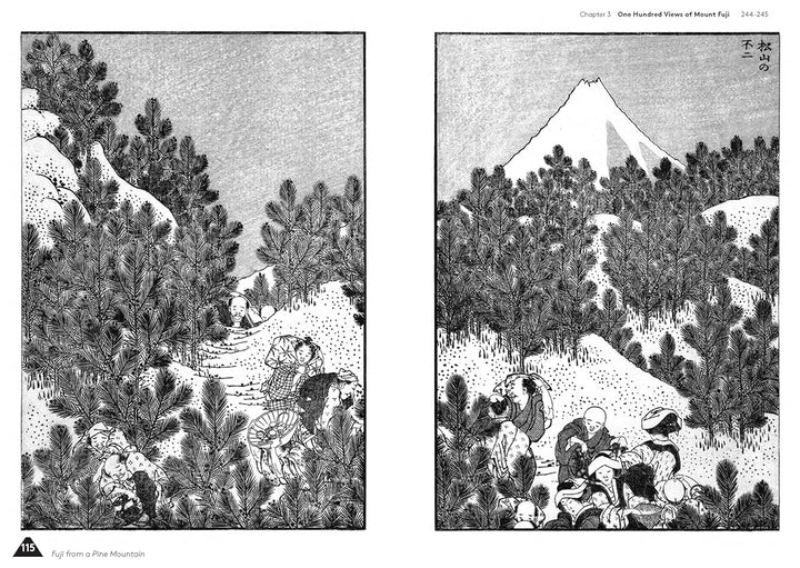 Hokusai's Fuji  Book