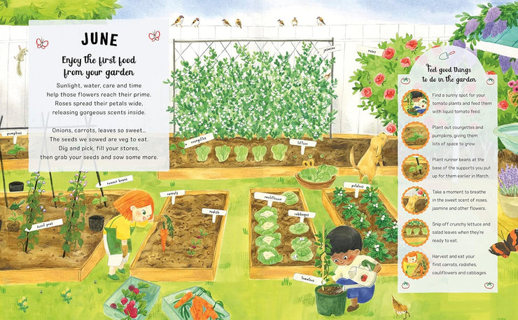Feel Good Gardening: A Mindful Guide for Every Month of the Year Book