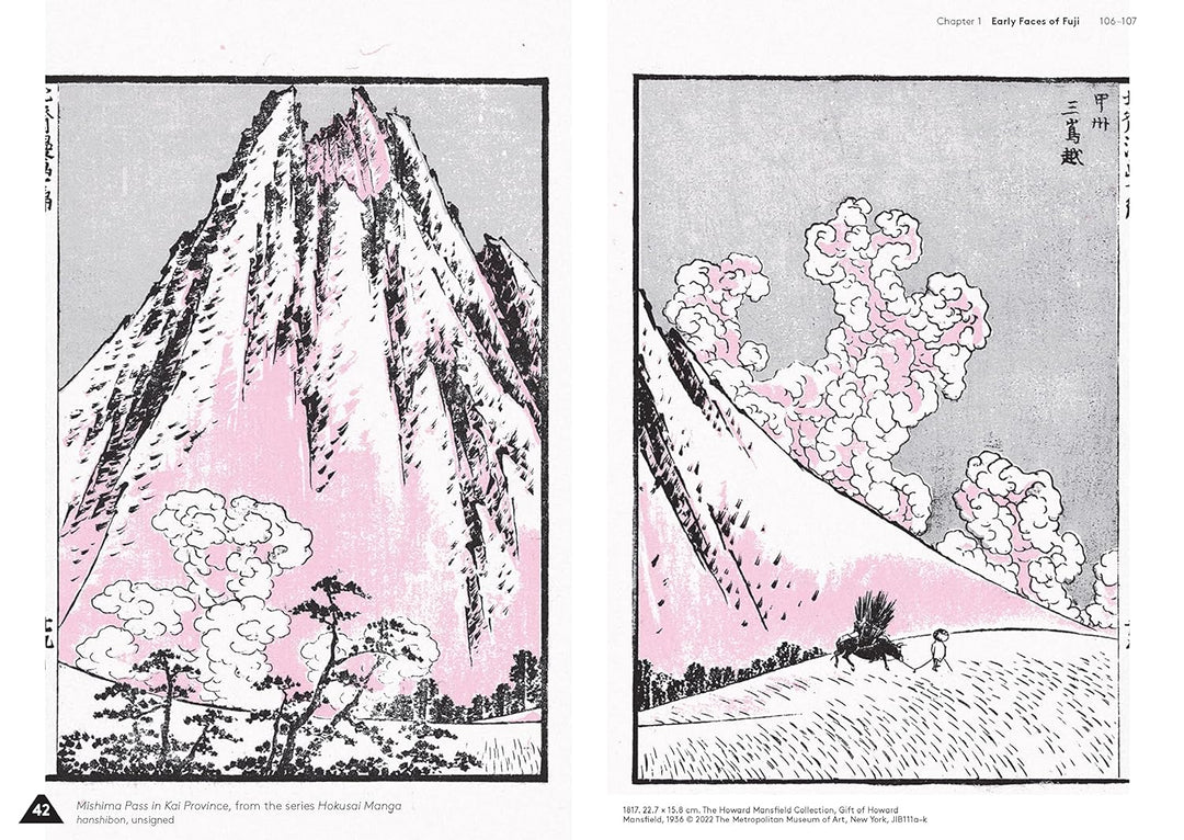 Hokusai's Fuji  Book