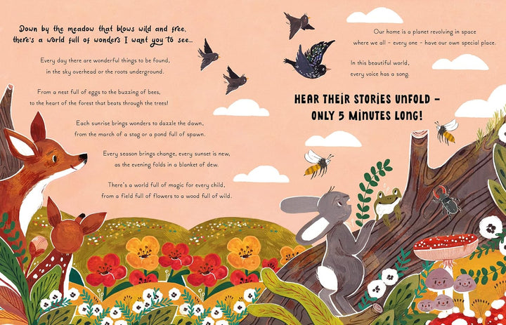 5 Minute Nature Stories: True tales from the Woodland Book