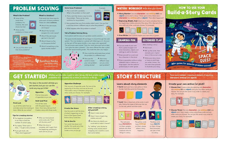 Build-a-Story Cards: Space Quest (Space Quest Build-a-story Cards)