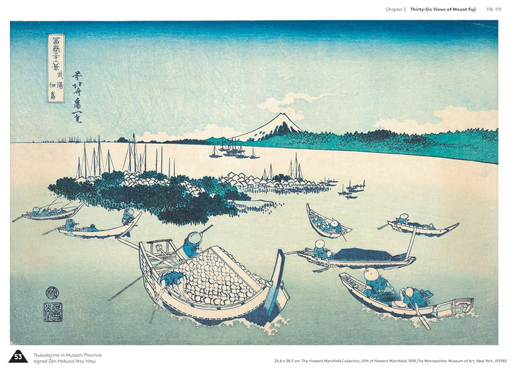 Hokusai's Fuji  Book