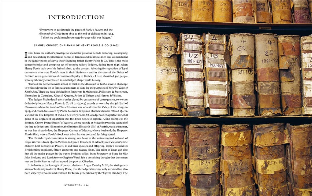Henry Poole & Co.: The First Tailor of Savile Row Book