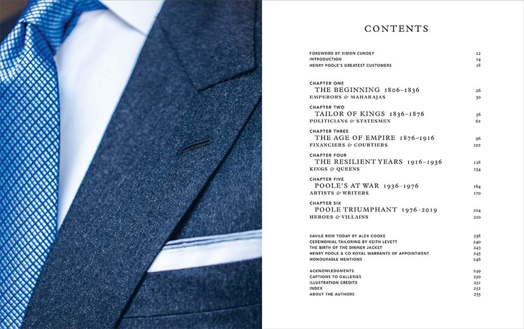 Henry Poole & Co.: The First Tailor of Savile Row Book