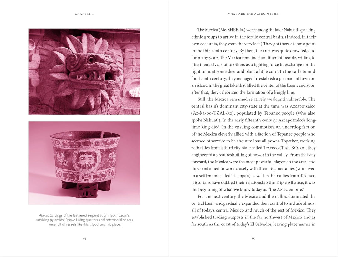 The Aztec Myths: A Guide to the Ancient Stories and Legends Book