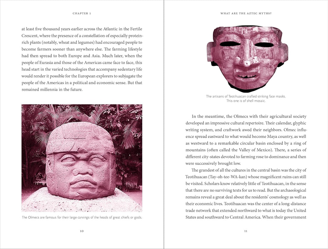 The Aztec Myths: A Guide to the Ancient Stories and Legends Book