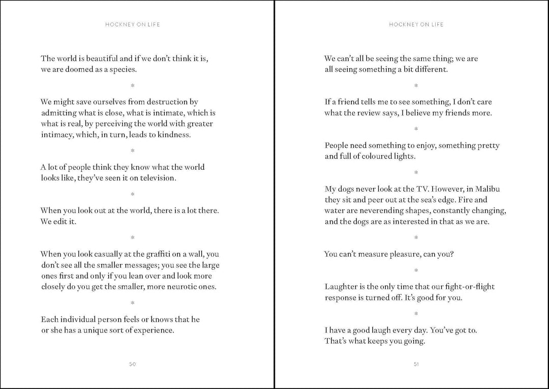 The World According to David Hockney: 6 (The World According To... Series, 6) Book