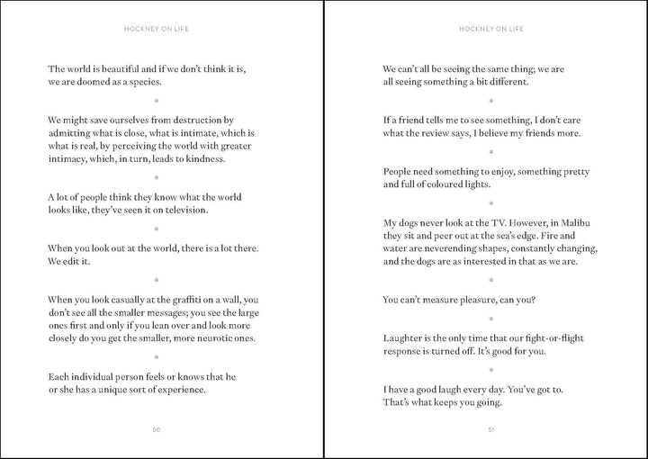 The World According to David Hockney: 6 (The World According To... Series, 6) Book