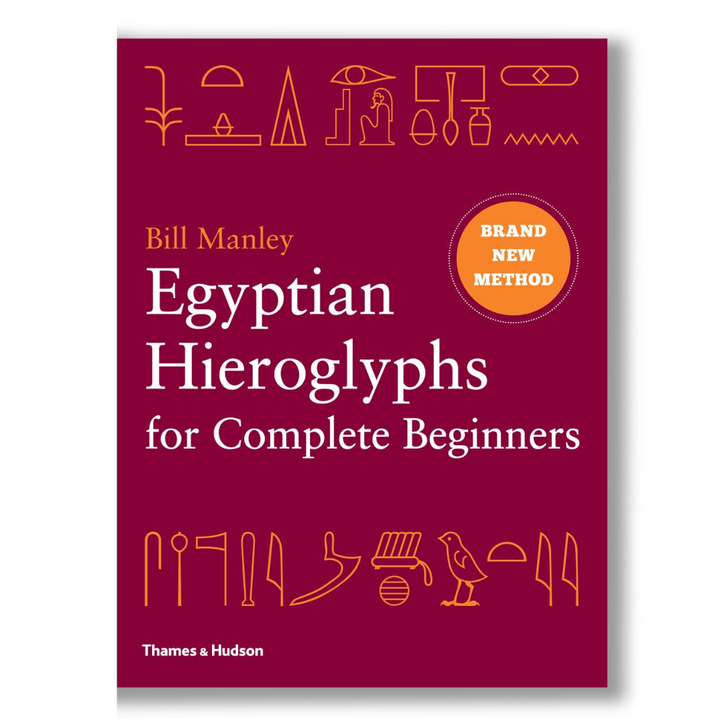 Egyptian Hieroglyphs for Complete Beginners — book cover