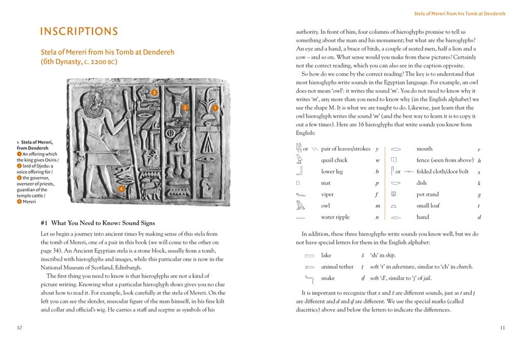 Egyptian Hieroglyphs for Complete Beginners: The Revolutionary New Approach to Reading the Monuments Book
