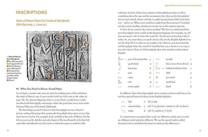 Egyptian Hieroglyphs for Complete Beginners: The Revolutionary New Approach to Reading the Monuments Book