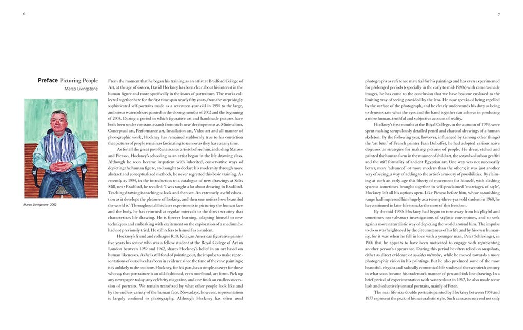 Hockney's Portraits and People Book