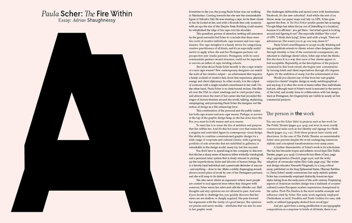 Paula Scher: Works Book