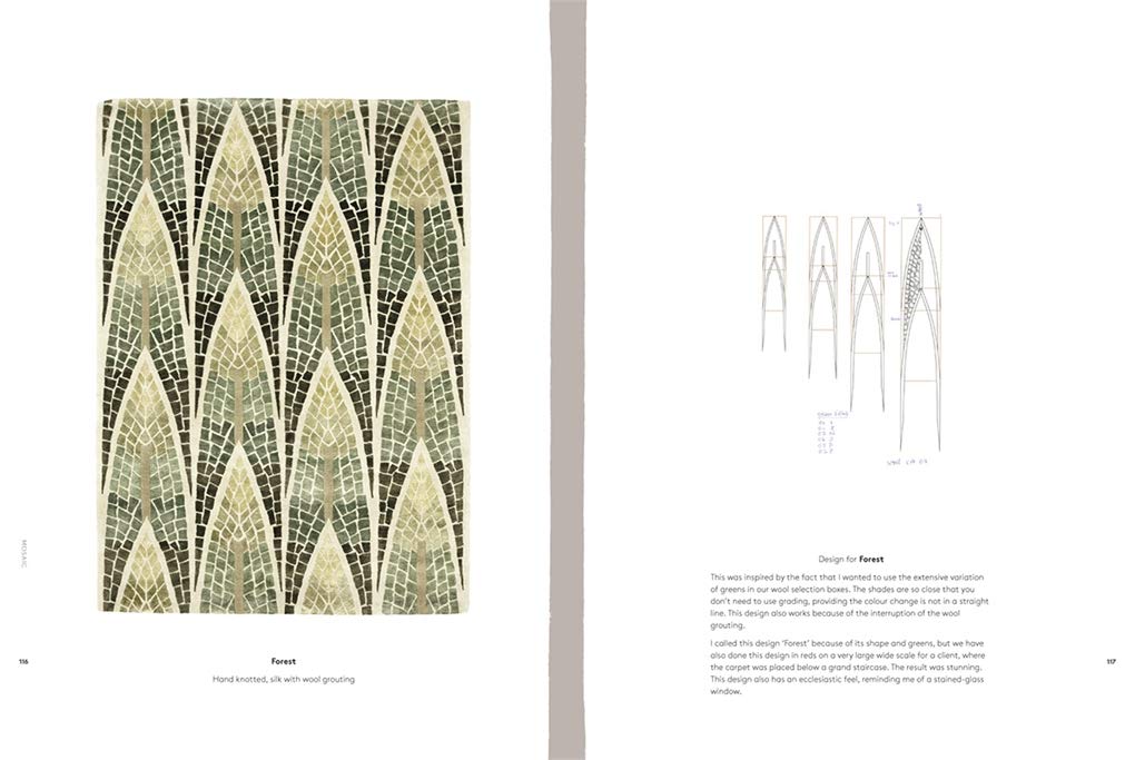 Walking on Art: Explorations in Carpet Design Book