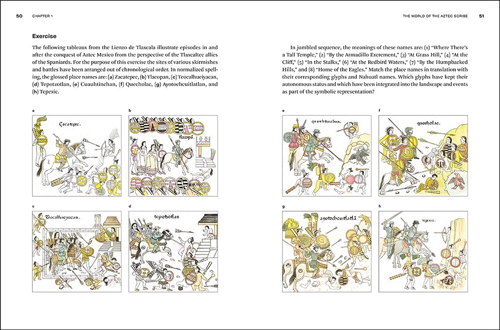 Aztec Deciphering Deciphering Aztec Hieroglyphs: A Guide to Nahuatl Writing Book – Ikka ...