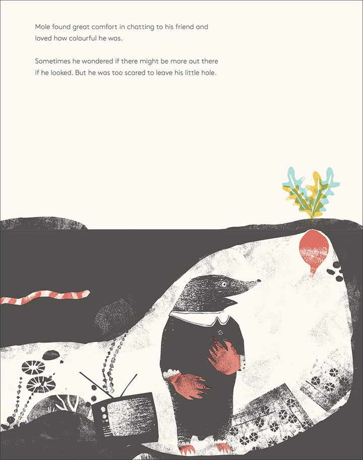 Mole in a Black and White Hole: Outside The Frame Book