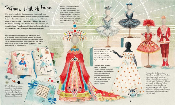 Curtain Up!: Behind the Scenes at the Royal Opera House Book