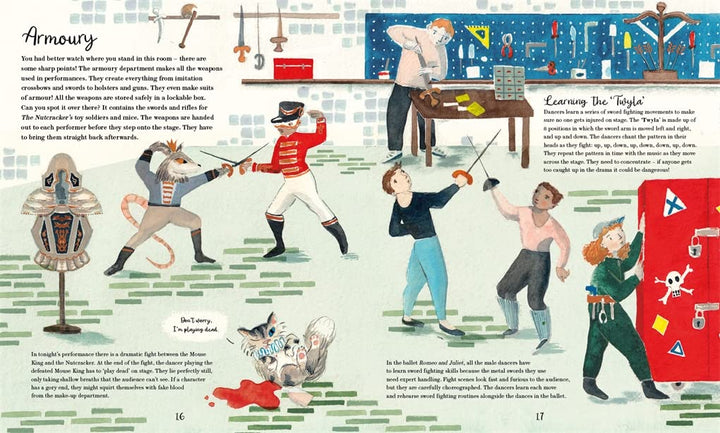 Curtain Up!: Behind the Scenes at the Royal Opera House Book