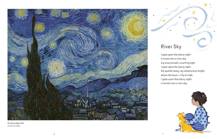 Goodnight, Starry Night: Bedtime poems inspired by works of art Book