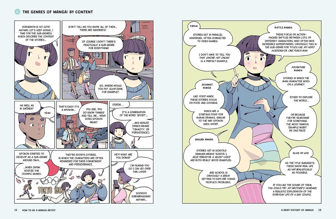 How to Be a Manga Artist Book
