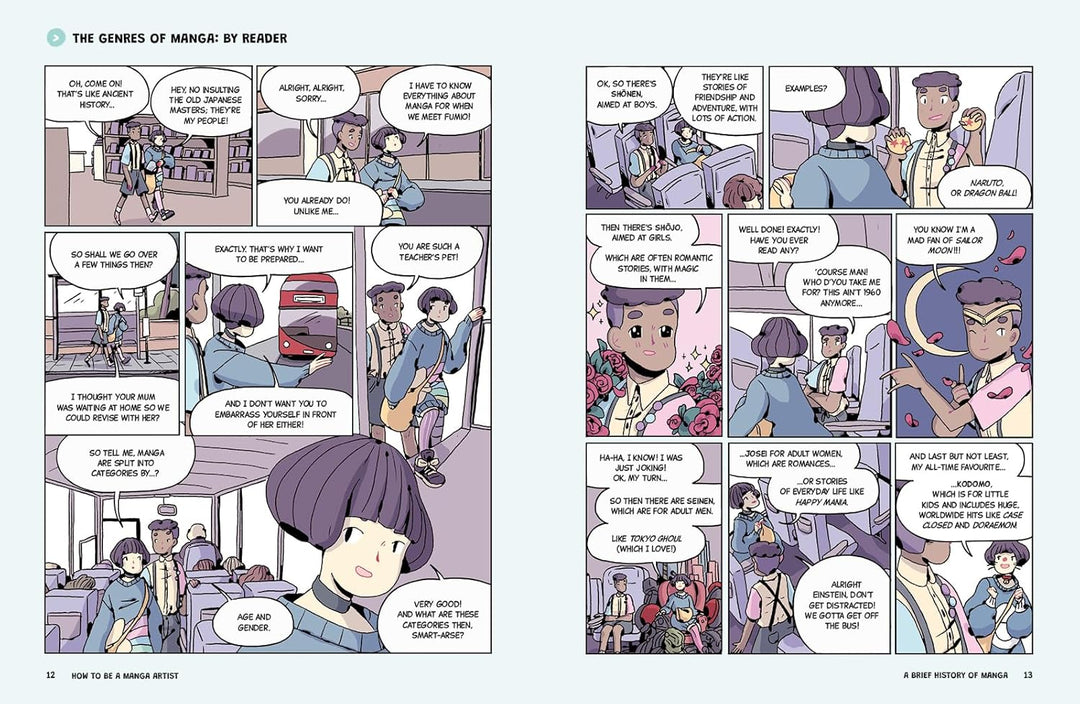 How to Be a Manga Artist Book