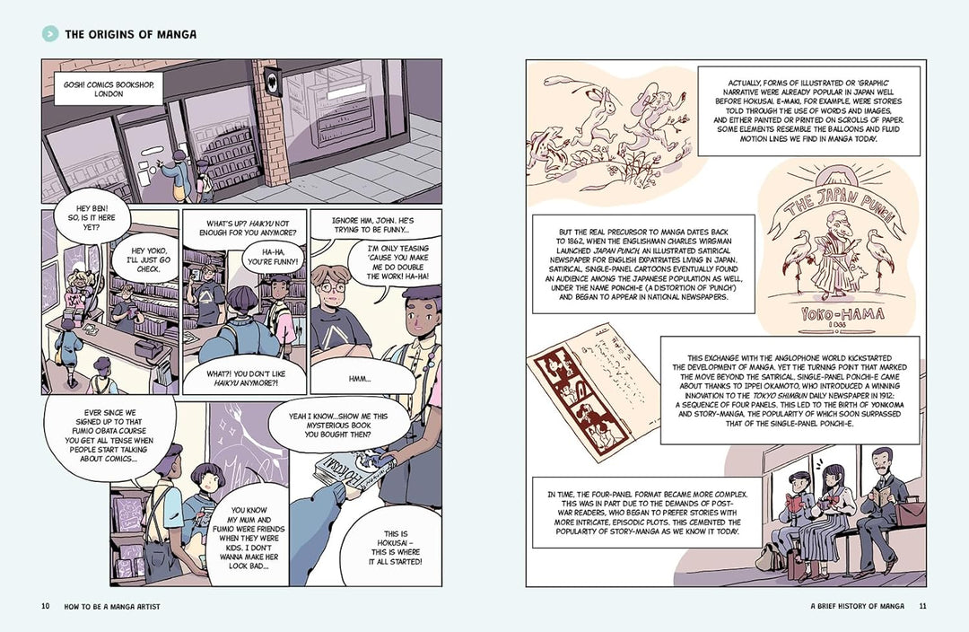 How to Be a Manga Artist Book