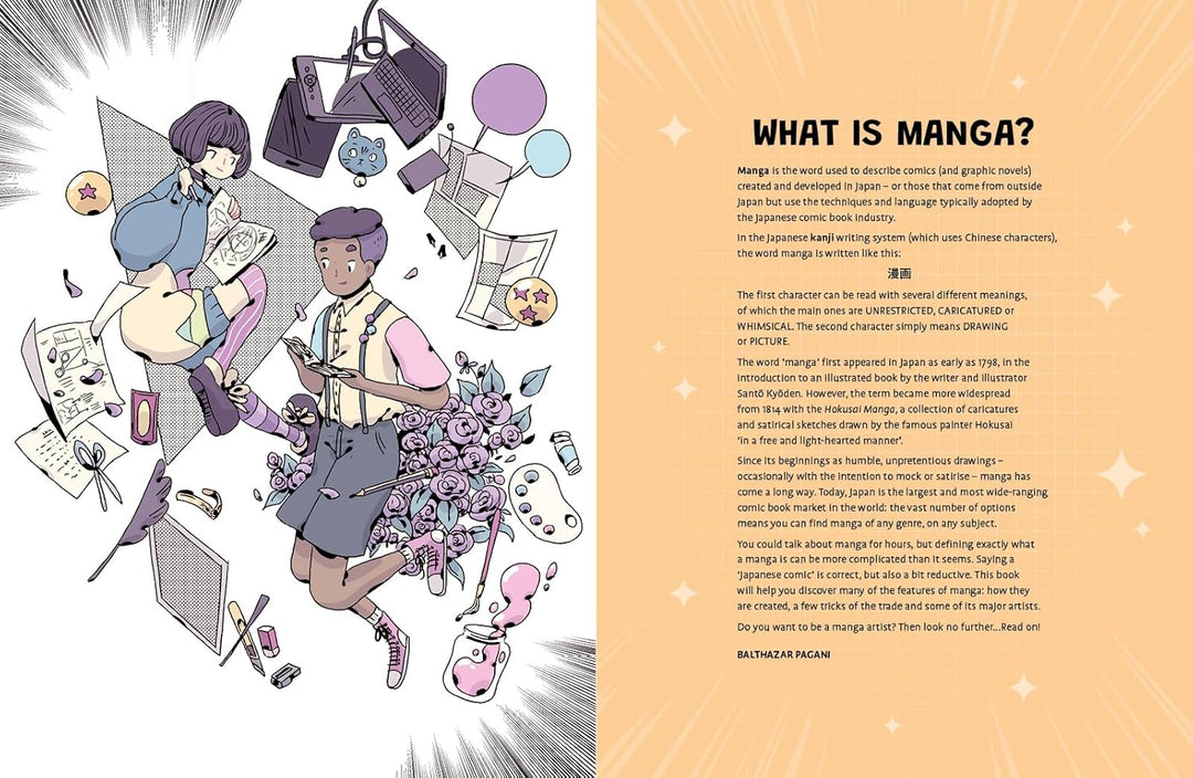 How to Be a Manga Artist Book