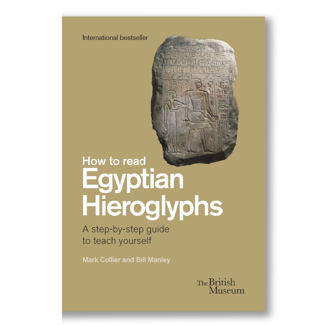 How to Read Egyptian Hieroglyphs Book — book cover