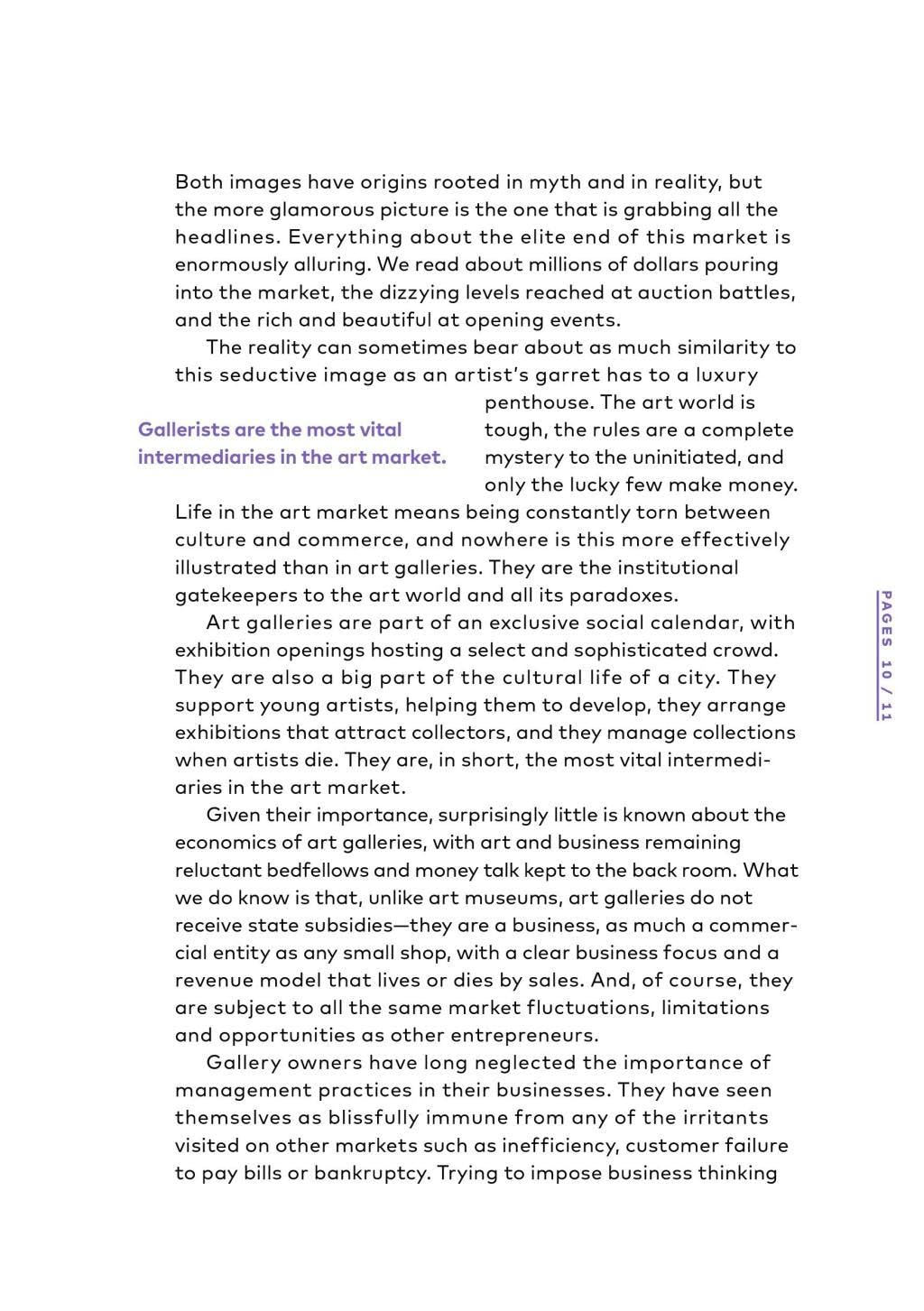 Management of Art Galleries Book