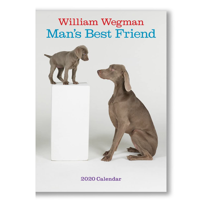 CAL 20 WILLIAM WEGMAN MANS BEST FRIEND