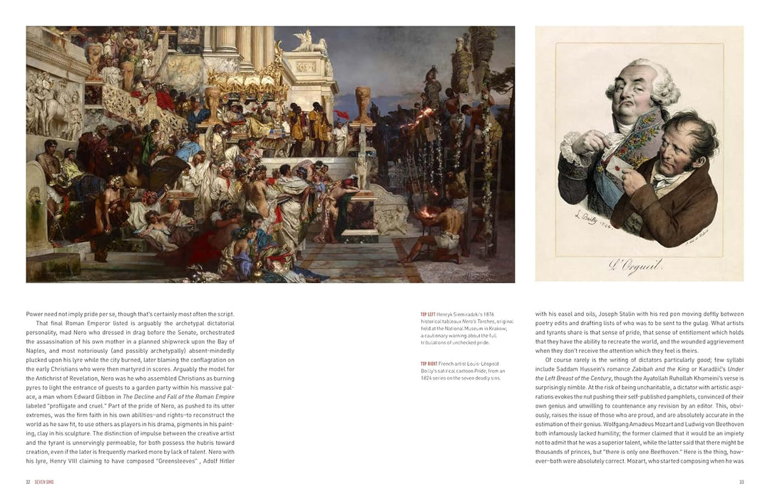 The Seven Deadly Sins and Seven Heavenly Virtues: A Visual History Book