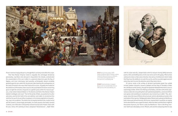 The Seven Deadly Sins and Seven Heavenly Virtues: A Visual History Book