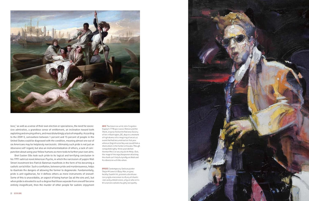 The Seven Deadly Sins and Seven Heavenly Virtues: A Visual History Book