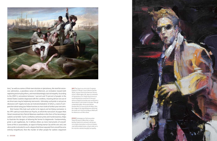 The Seven Deadly Sins and Seven Heavenly Virtues: A Visual History Book