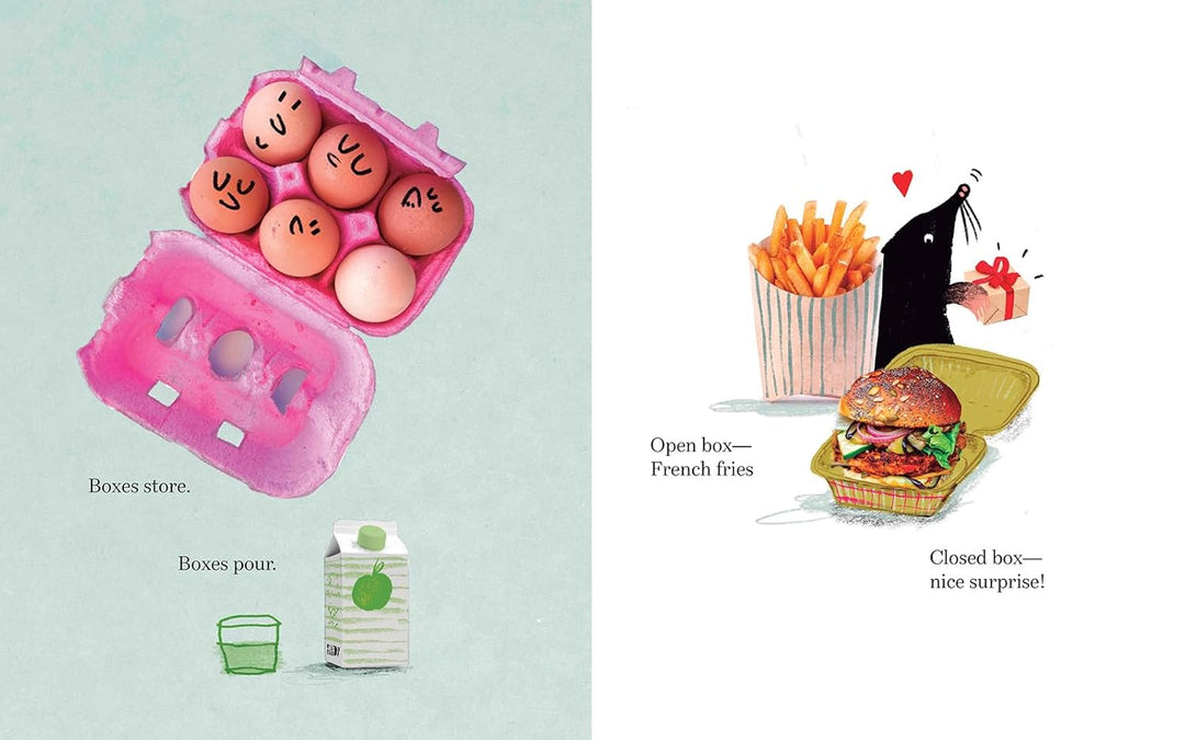 Is a Book a Box for Words?