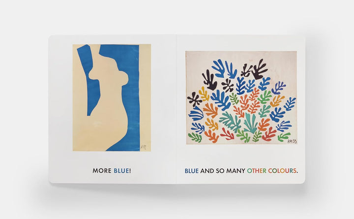 Blue & Other Colours: with Henri Matisse (First Concepts with Fine Artists) Book