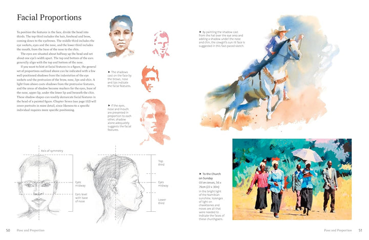 Hazel Soan's Painting People and Portraits: A Practical guide for Watercolour and Oils Book