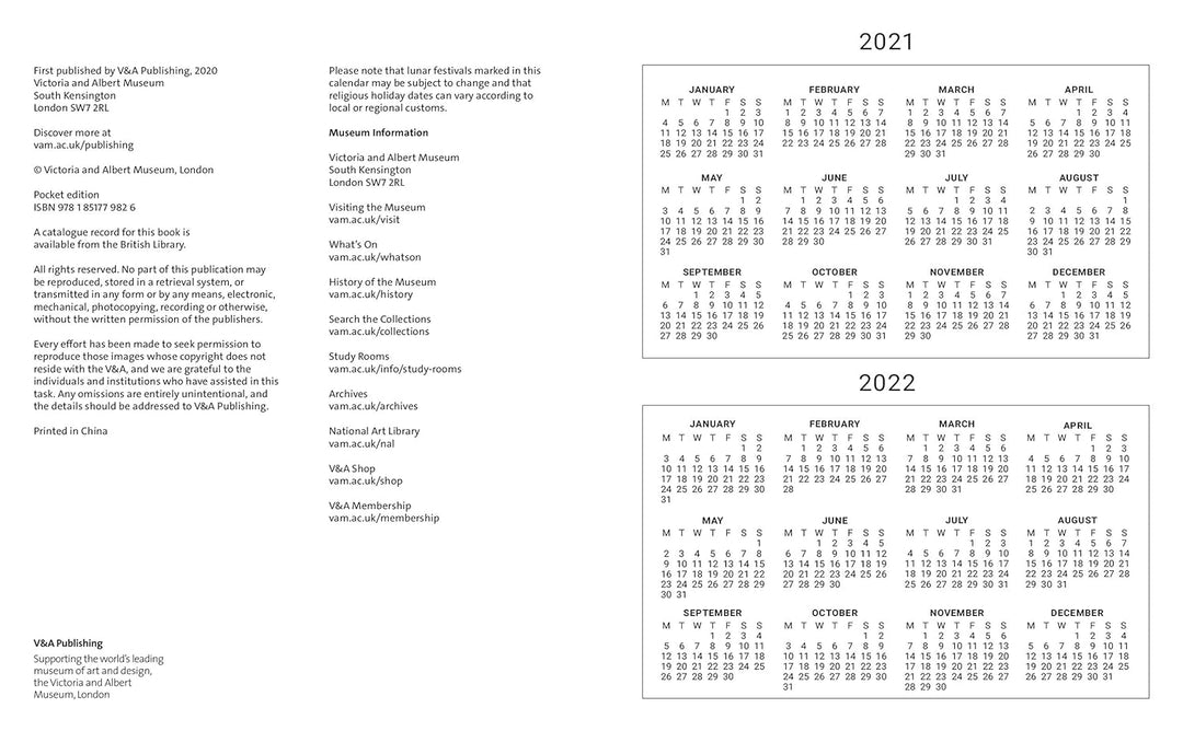 V&A Pocket Diary 2021: Kimono